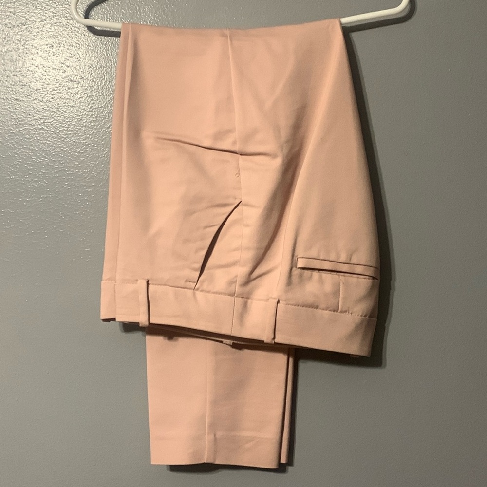 Ladies pink ankle pant